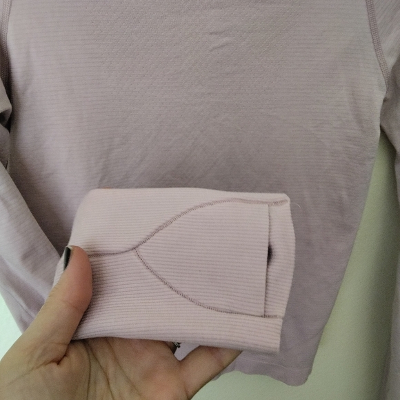 Lululemon Swiftly Tech Long-Sleeve Shirt 2.0 *Waist Length Pink Tide / Pink Tide - Picture 5 of 8
